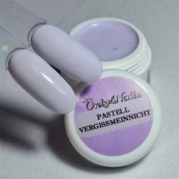 Farbgel Vergissmeinnicht Muster Nails